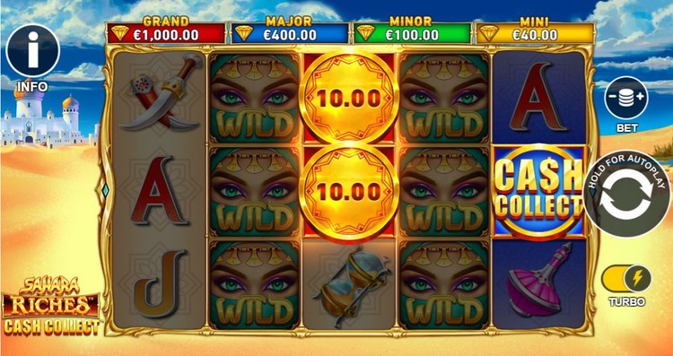Sahara Riches Cash Collect